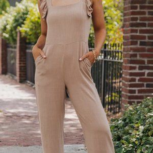 NWT Ruffle jumpsuit